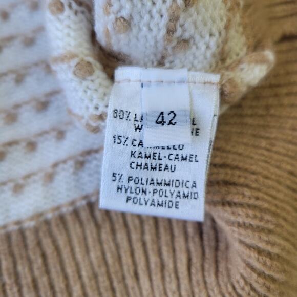 Cruciani Wool Knit Vneck Sweater 42 Medium 6 - Picture 6 of 6